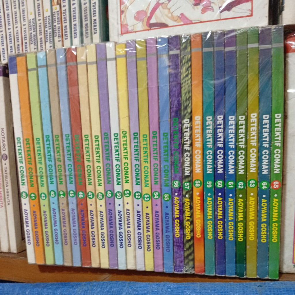 komik detektif conan no-40-65 set