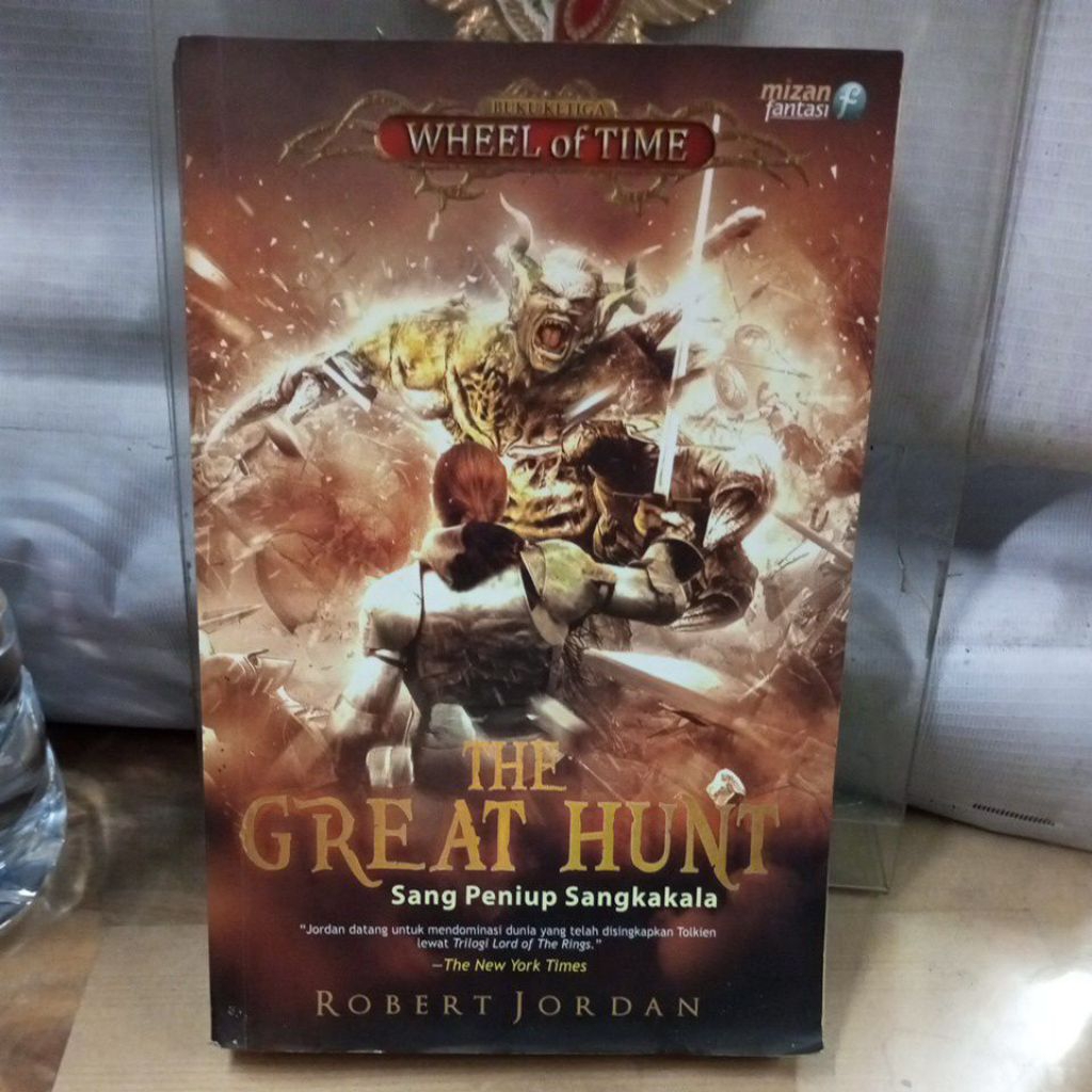 novel , the great hant ,sang peniup sangkakala oleh robert jordan