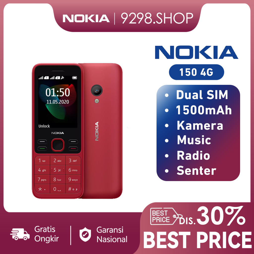 Hp Nokia 150/2017 Kamera Dual SIM Grosir