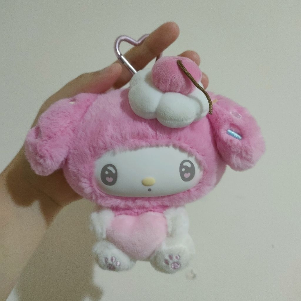 My Melody Plush Keychain