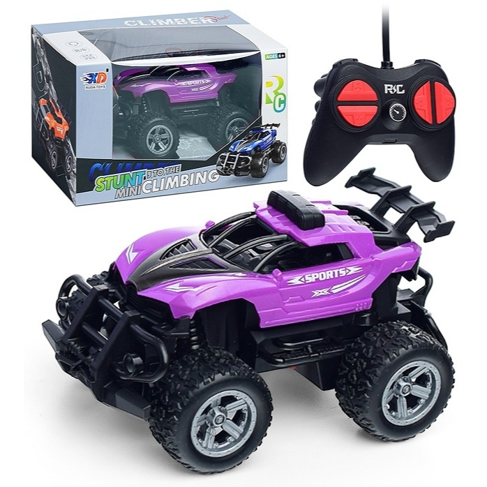 Mainan Mobil Remote Control Rc Stunt Mini Climbing Car Baterai Cas