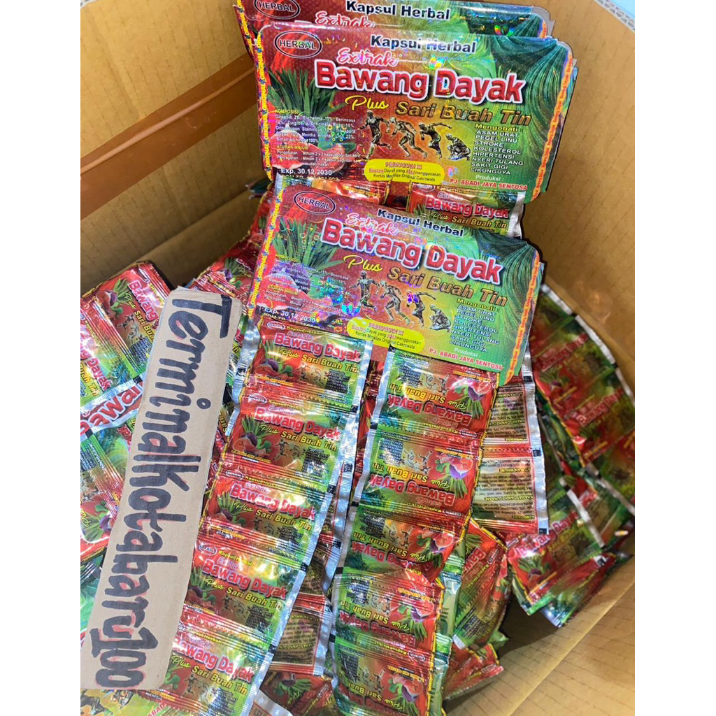 BAWANG DAYAK MERAH ORIGINAL KAPSUL