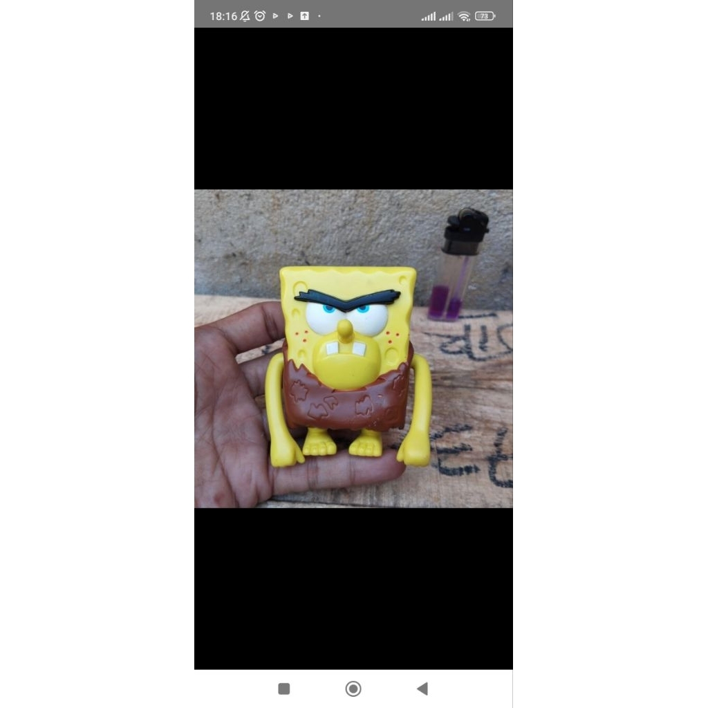 MAINAN KIDZ CLUB BURGER KING SPONGEBOB SQUAREPANTS