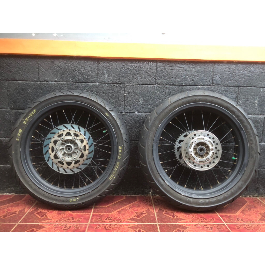 wheelset supermoto klx
