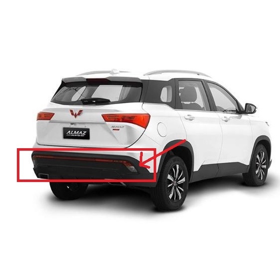 Bumper Belakang Bawah Wuling Almaz SE/XE 5 Seater