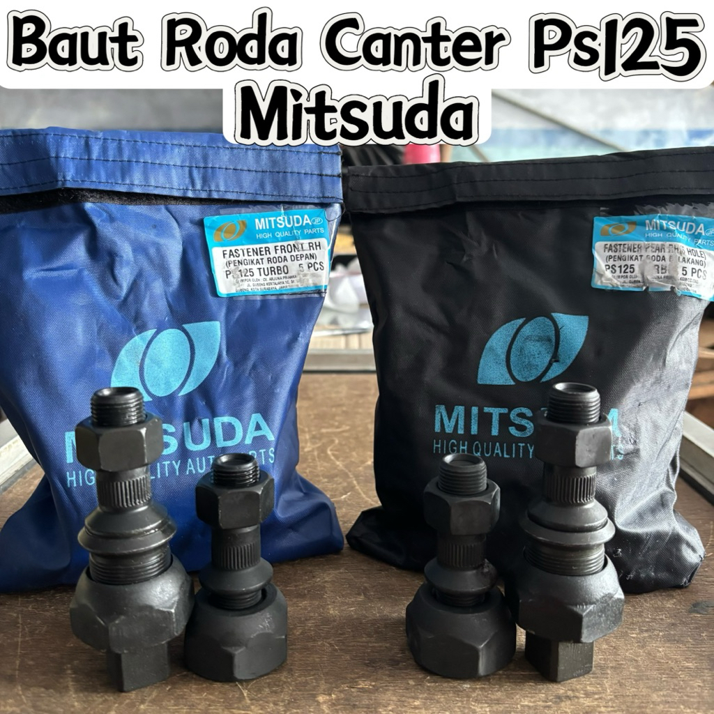 Baut roda CANTER original MITSUDA depan belakang / baut roda canter depan / baut roda canter belakan