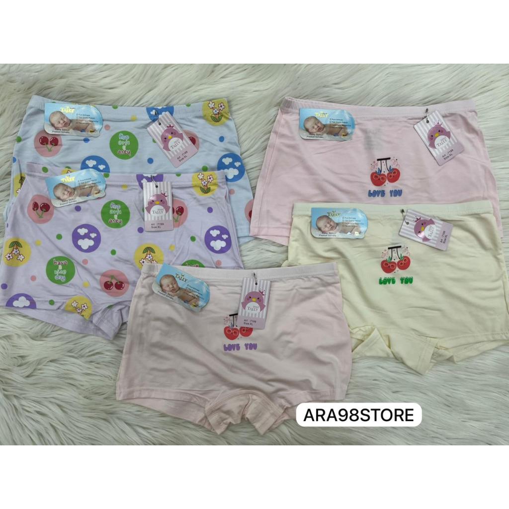 YISTORE98 - BOXER CD ANAK TALLY BABY SKIN 7199 NEW - Tally Kids Girl 7199 I Cd Celana Dalam Boxer An
