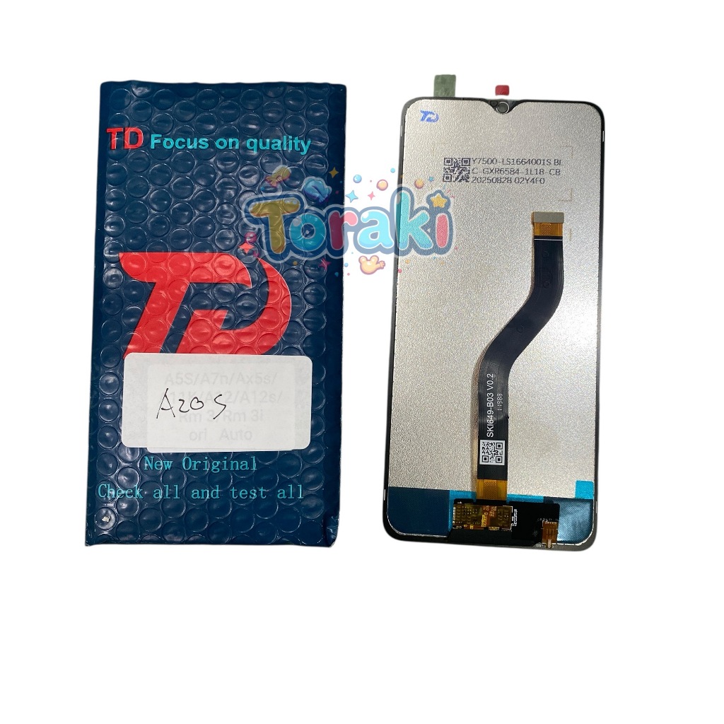 LCD + Touchscreen For Samsung A20s  Fullset ORI ASLI Touchscreen Layar Ponsel