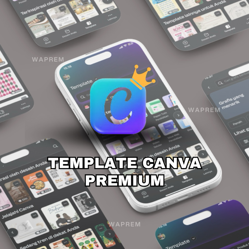 [LIFETIME] TEMPLATE CANVA 10.000+ FULLPACK TANPA GANTI TIM BISA UNDANG 500 INVITE