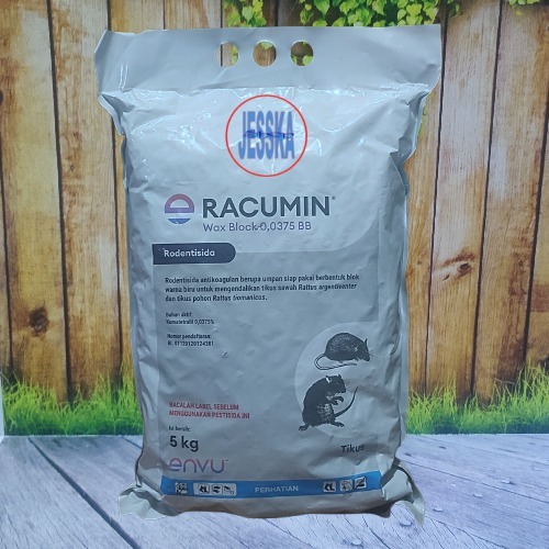 Racumin Rodent Wack Block 5 kg Racun Tikus Ampuh Produksi Bayer