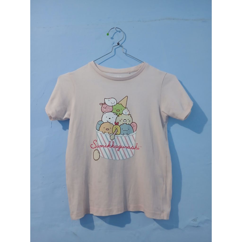 Preloved kaos sumikko gurashi x ut