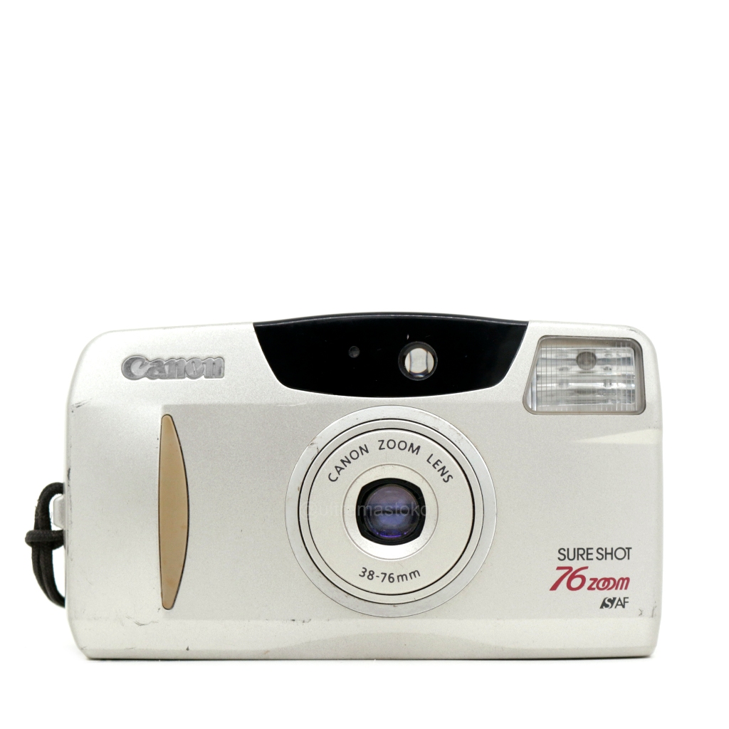 Kamera Film Analog Canon SURE SHOT 76 ZOOM - Point & Shoot 35mm Fokus Otomatis AF Gulung Otomatis