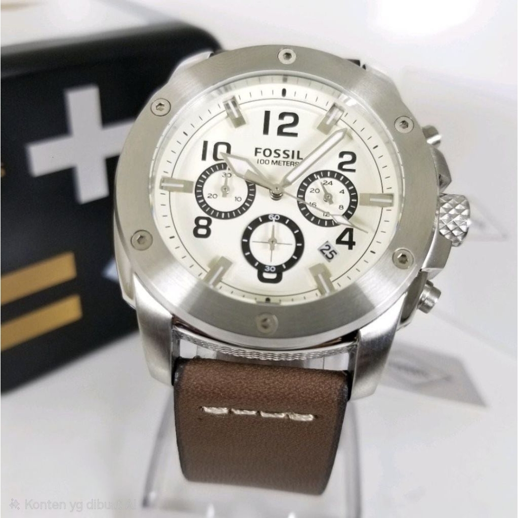 Jam Tangan Pria FS4929 Kulit Stainless steel