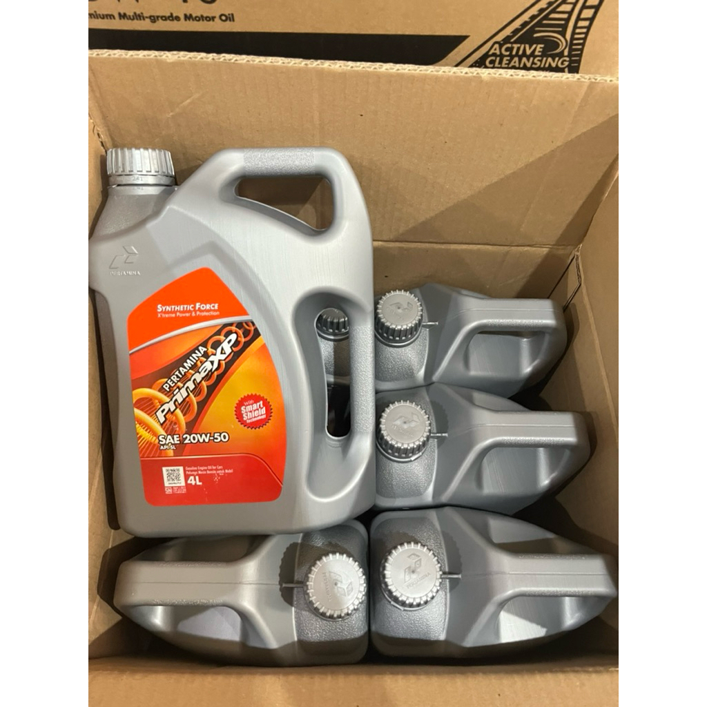 1 DUS PERTAMINA  PRIMA XP  SAE 20W-50 4 l