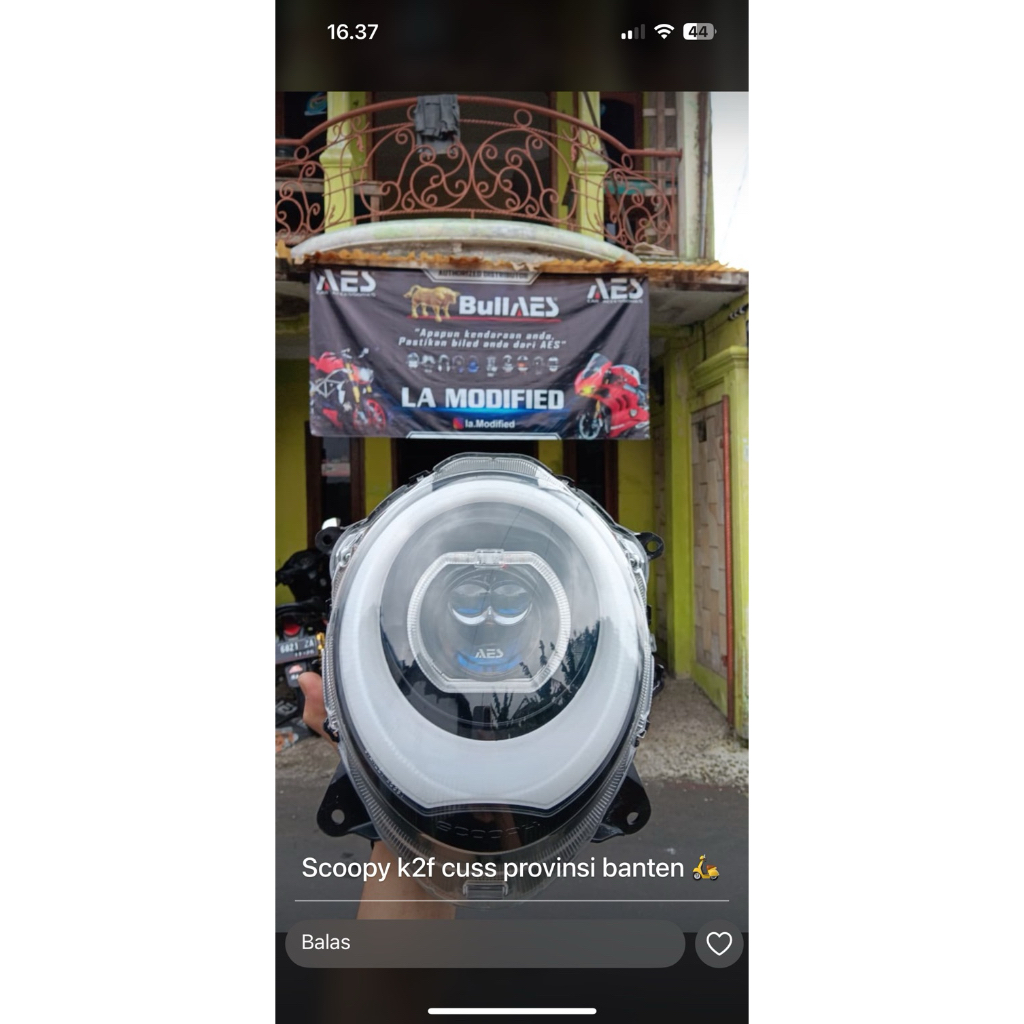 projie biled AES SCOOPY New k2f 2021-2024