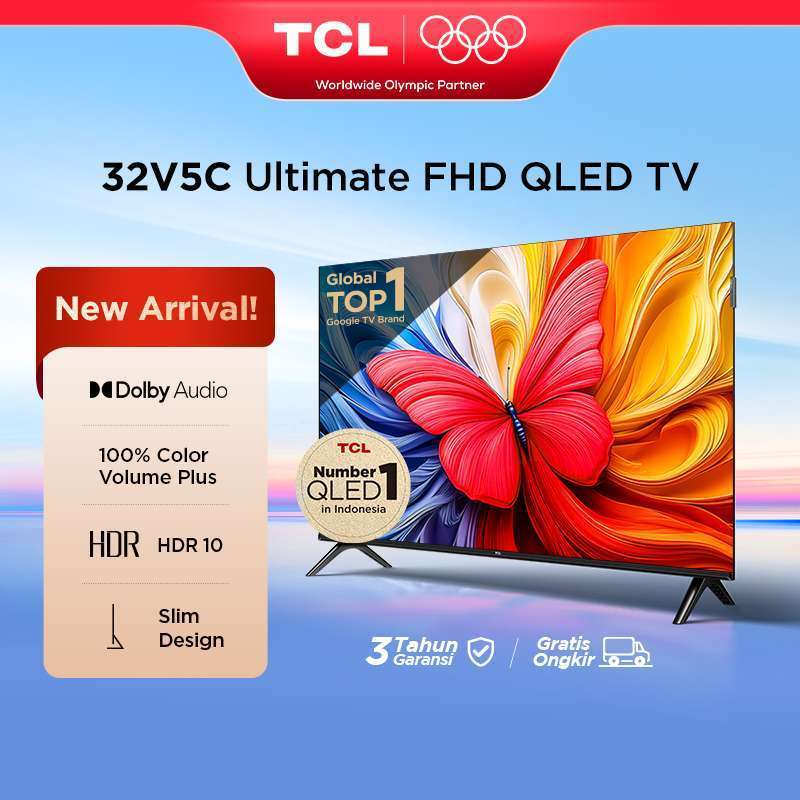 TV TCL QLED Google TV HD FHD QLED TV