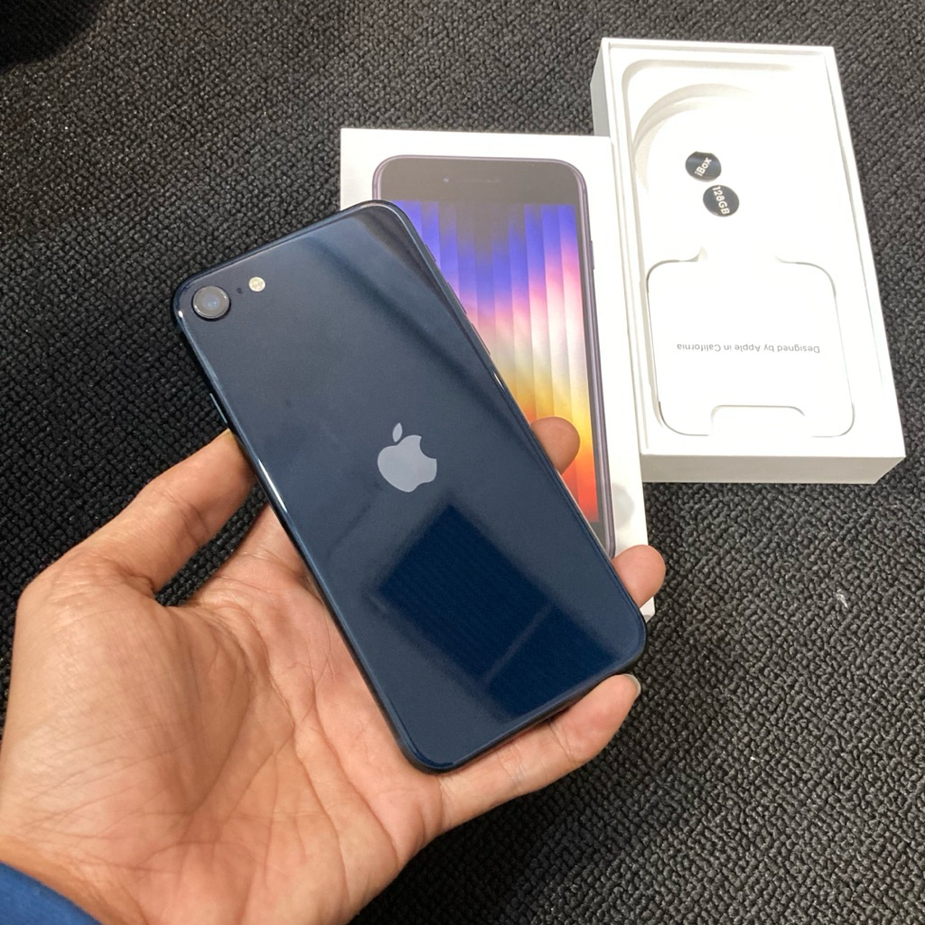 iPhone SE Gen 3 2022 128Gb iBox Resmi Full Original