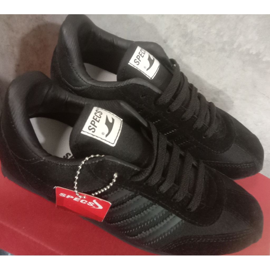 COOD SEPATU SPECS 104 HITAM 100% SEKOLAH
