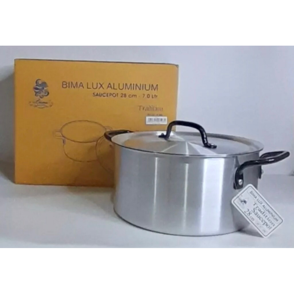 panci Bimalux panci Bima Alumunium murni