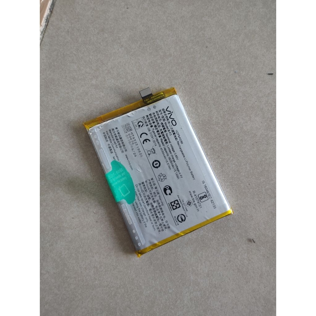 baterai Vivo Y91 Y91 second ori asli copotan