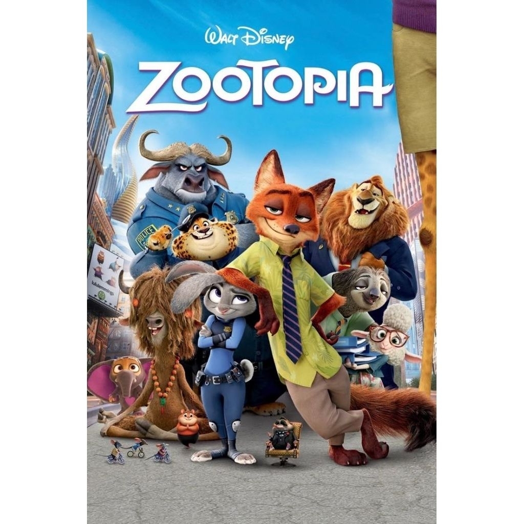 19hal ZOOTOPIA BUKU MEWARNAI REMAJA DAN ANAK COLORING BOOK