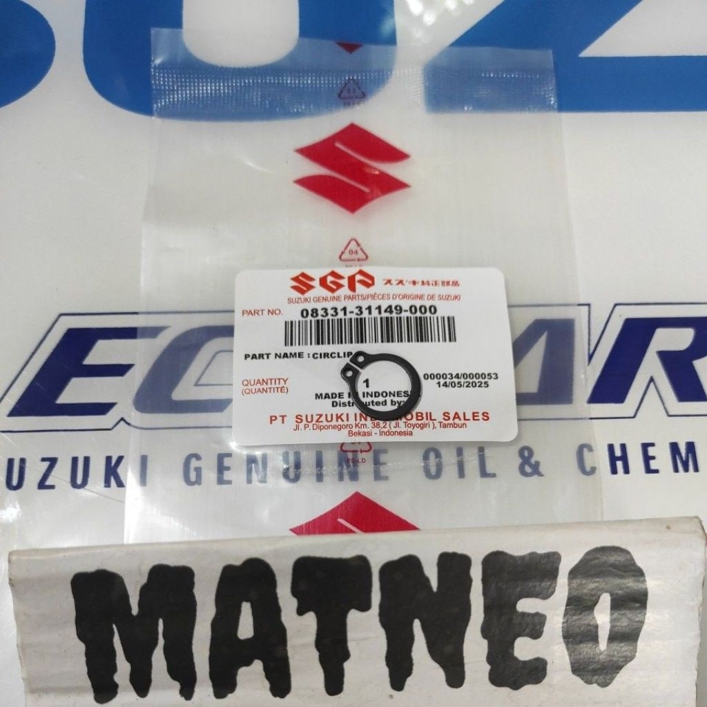 RING, SNAP, 31MM (Snap Ring / Circlip / Klip Pengunci) RING SELAHAN  suzuki spin skywave skydrive ha