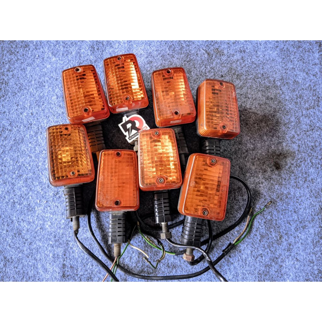 lampu sen honda win original copotan riting Honda win100 ori copotan lampu sein honda win 100 origin