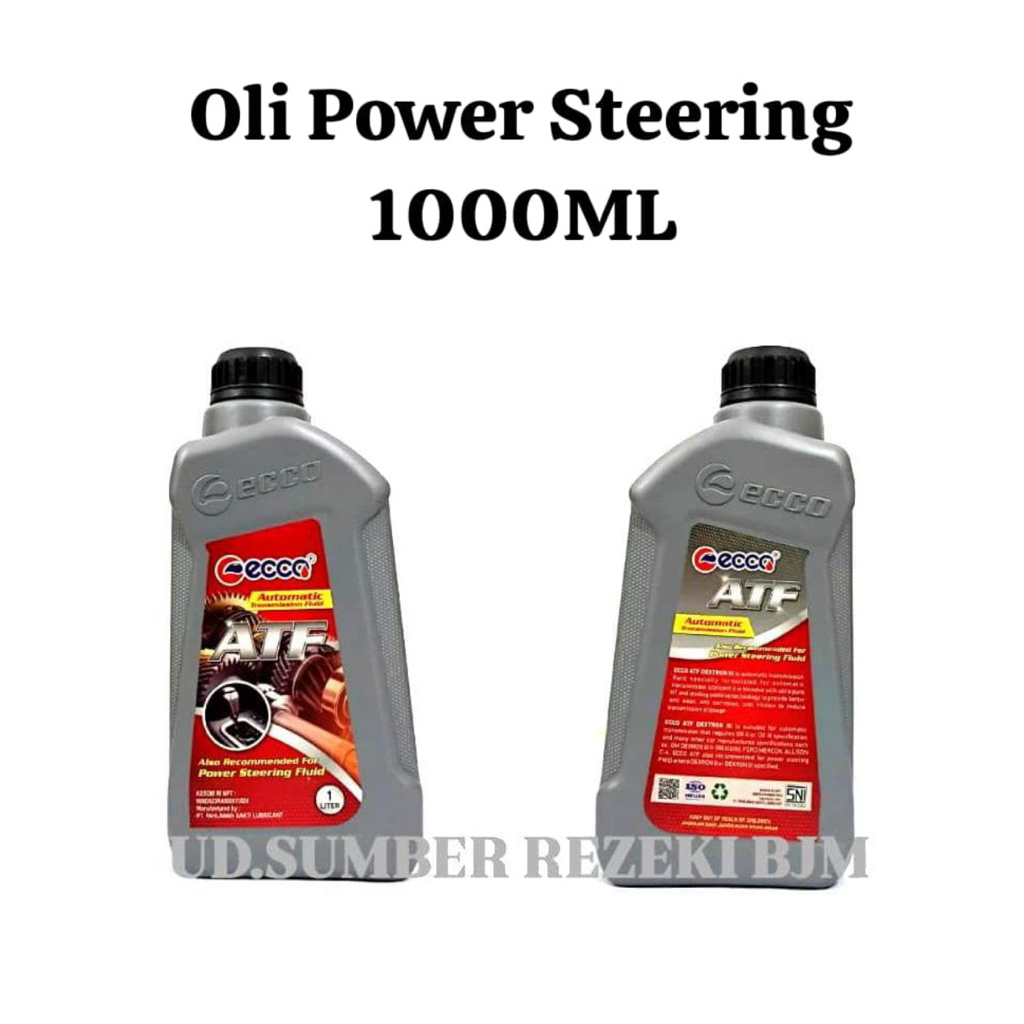 OLI POWER STEERING Ecco ATF 1L Oli Automatic Transmission SNI
