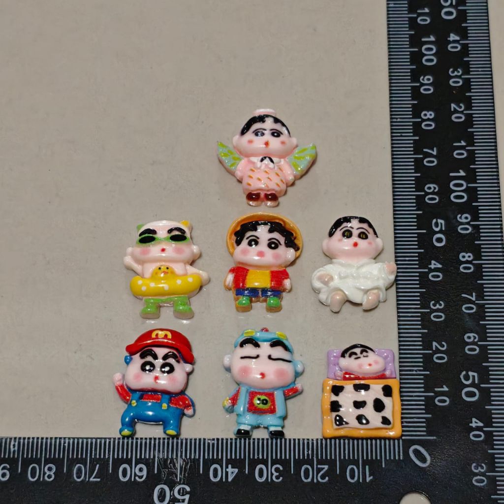 clay resin terbaru / clay resin sincan terbaru 500pcs, 250pcs, 100pcs, 50pcs