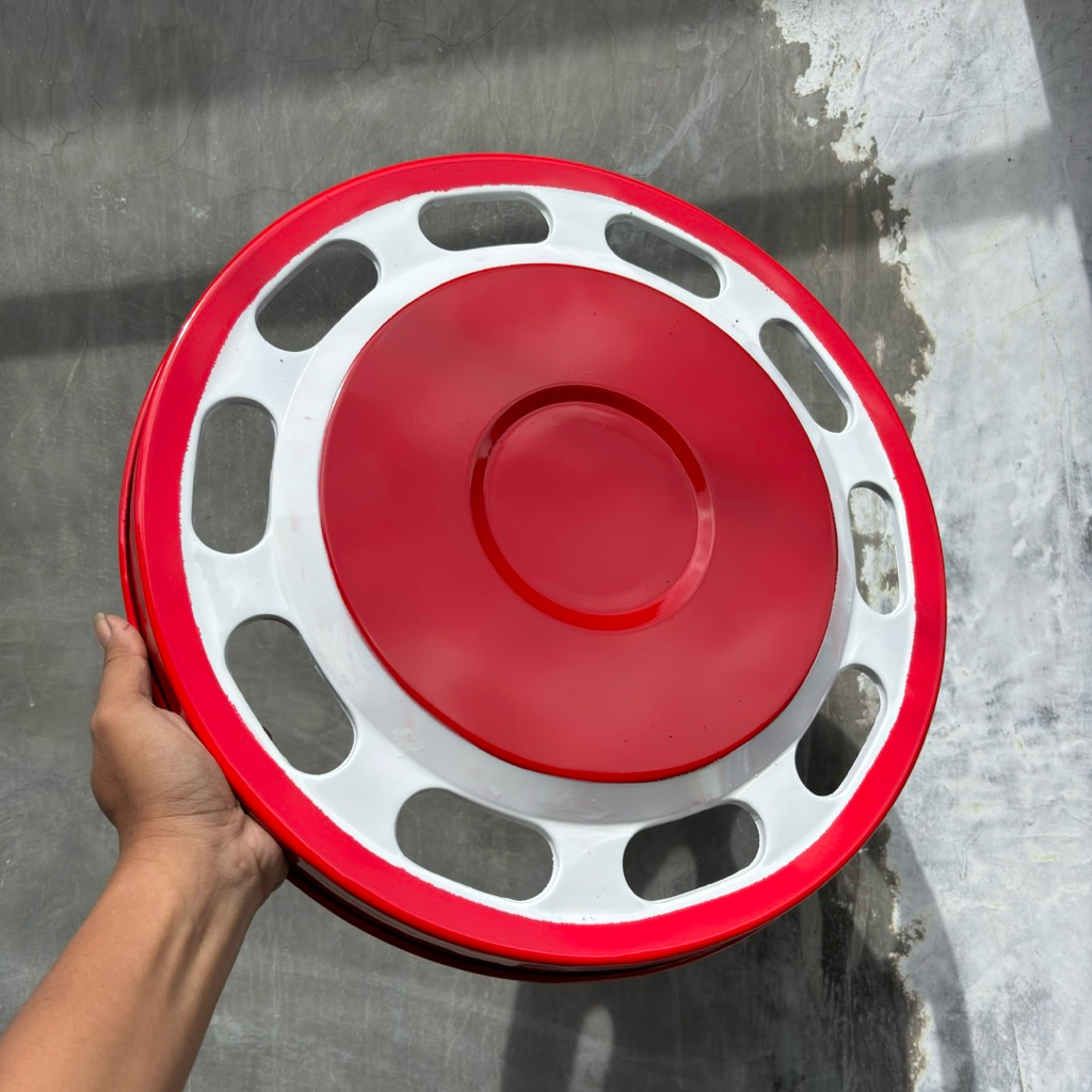 DOP VELG ADIPUTRO NEW RING 16/15 BAHAN PLAT BESI GALVANIS (bonus dudukan)