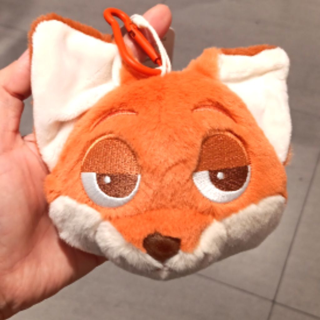 FOLDING BAG ZOOTOPIA NICK WILDE / BAG CHARM FOLDING BAG / TAS BELANJA / SHOPPING BAG ZOOTOPIA