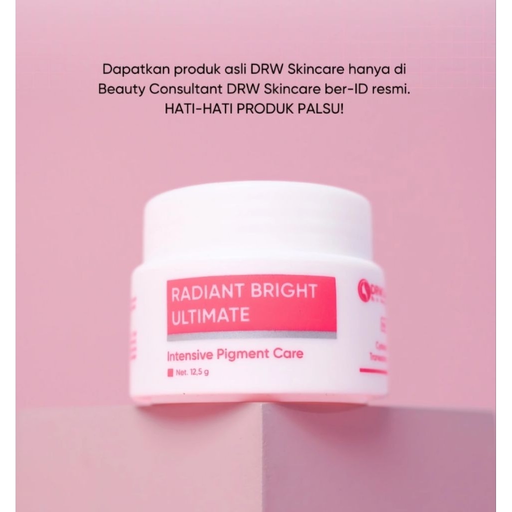 Cream Malam Radiant Brightening Ultima/Rbu/Ecer/Bpom/Cream flek/Malam Saja/Drw Skincare