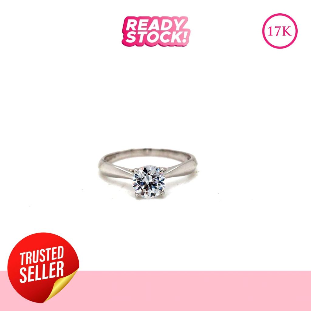 Ladies Ring / Cincin Solitaire - Hala Gold