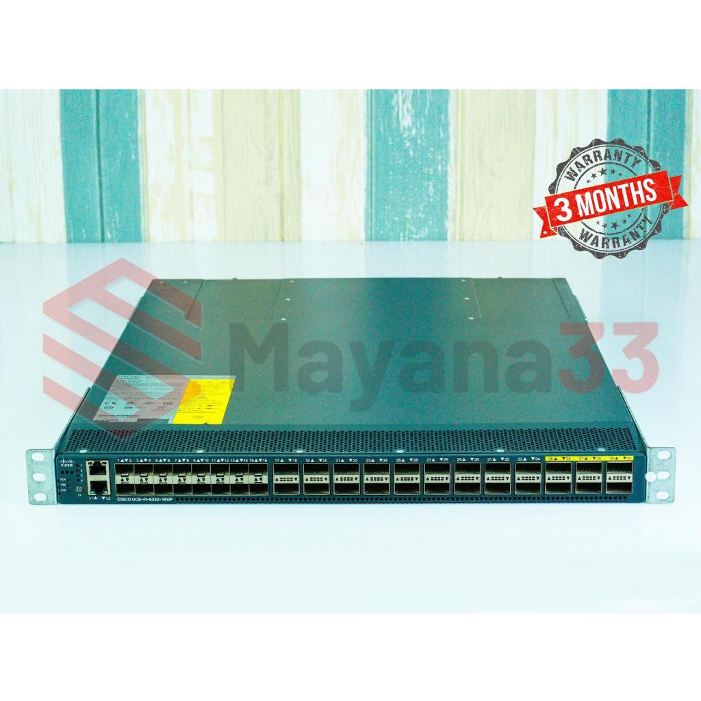 CISCO UCS FI-6332-16UP 24 port 40GB dan 16 port 10GB bukan 3064x Cisco Nexus 3132Q