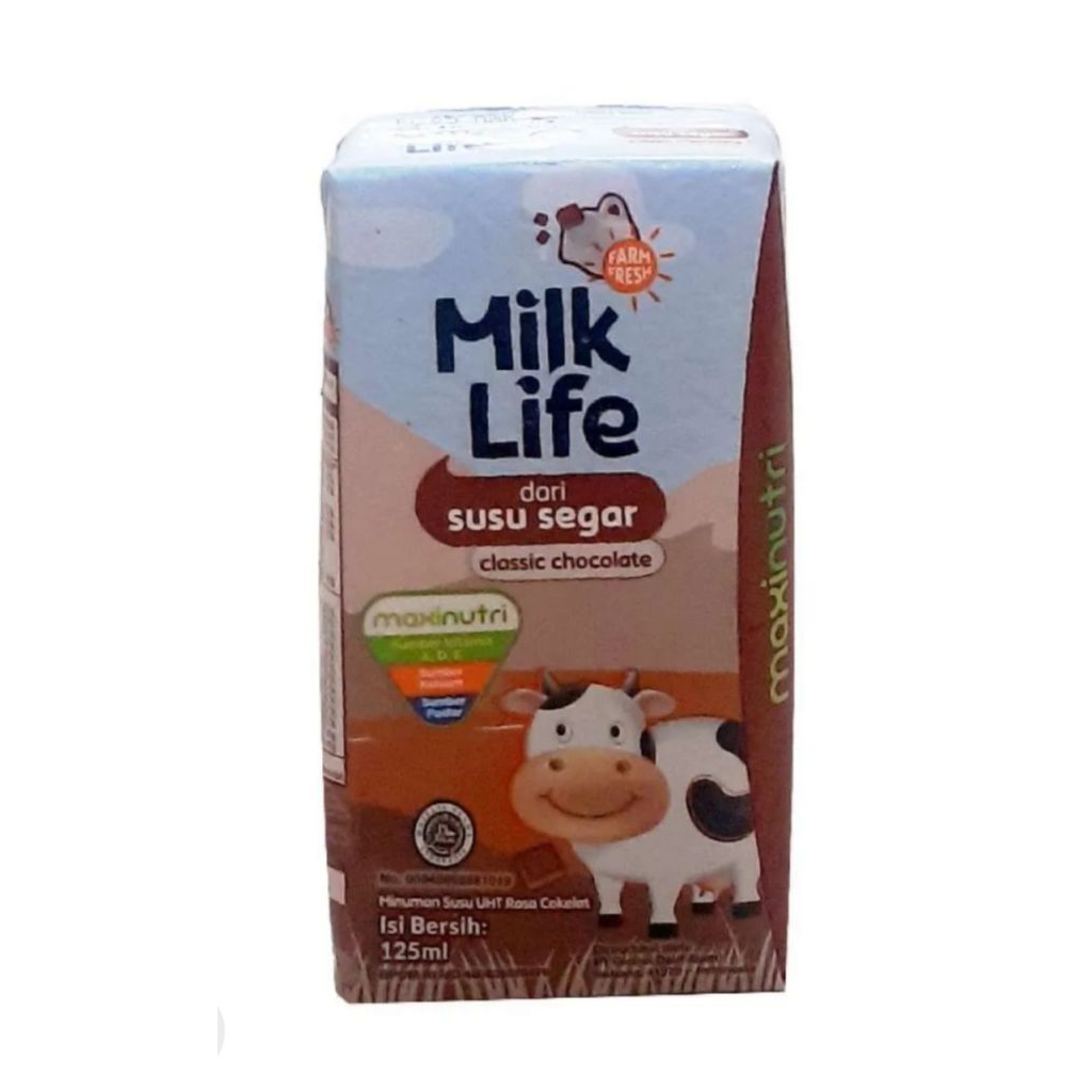 Susu UHT Milklife 115 Pcs