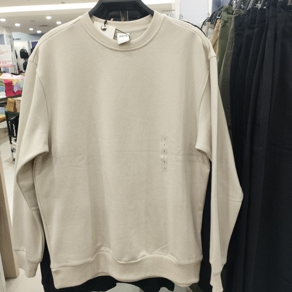 Zes Sweater Pria Bahan Halus S-XL