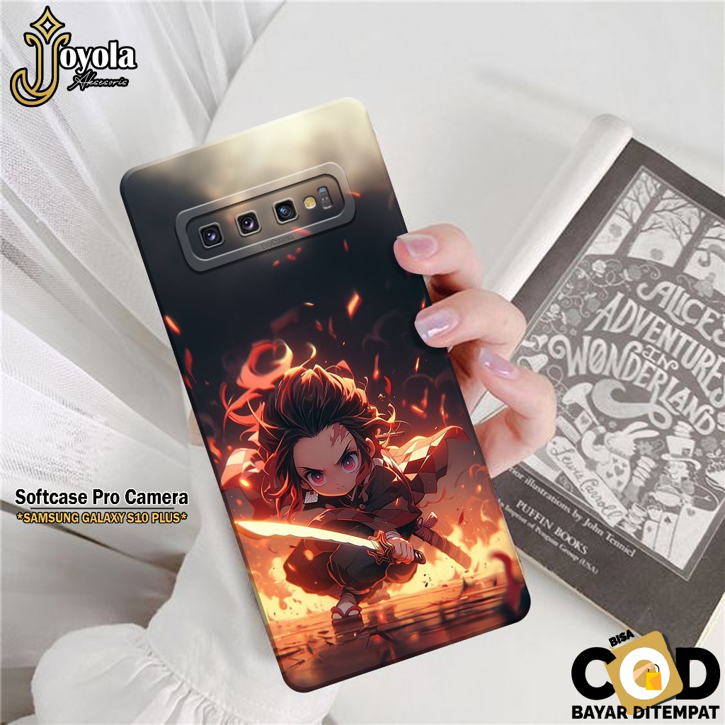 Softcase Samsung Galaxy S10 Plus JOYOLA Case Anime Case Hp Samsung S10 Plus Silikon Tpu Pro Camera K