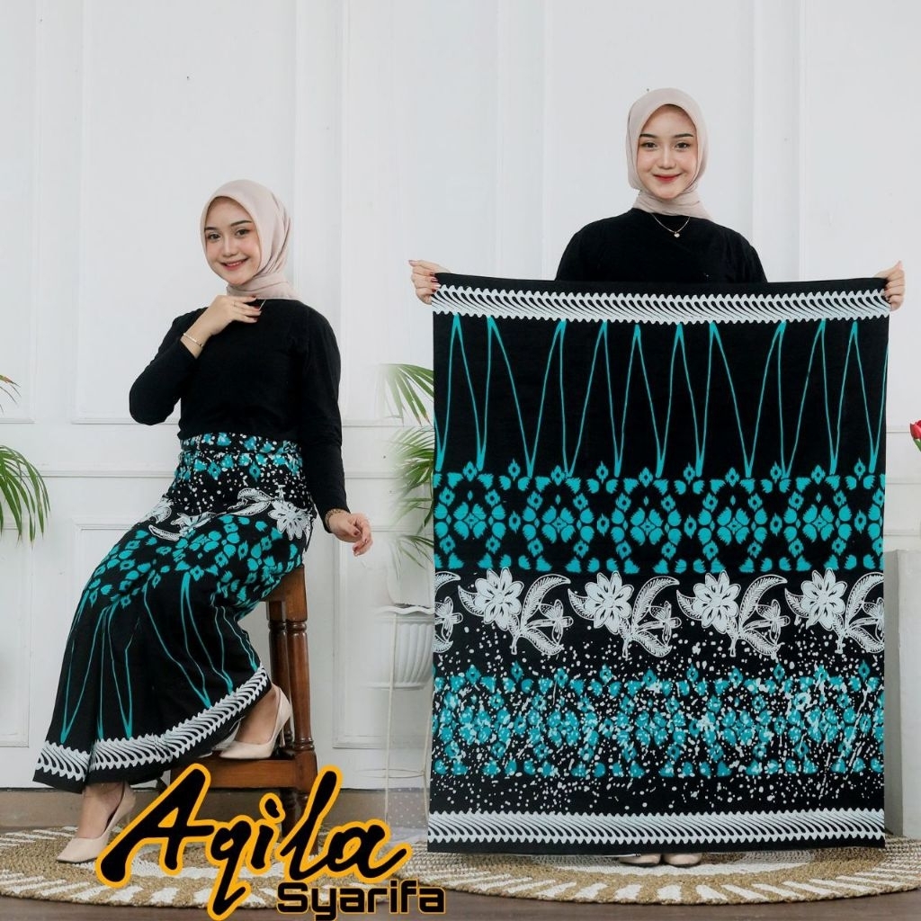 Sarung Batik Wanita Pekalongan Katun Halus Original Aqila Syarifa