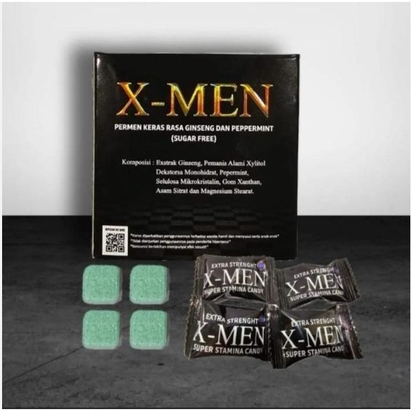 X MEN Permen Herbal Dewasa Harian