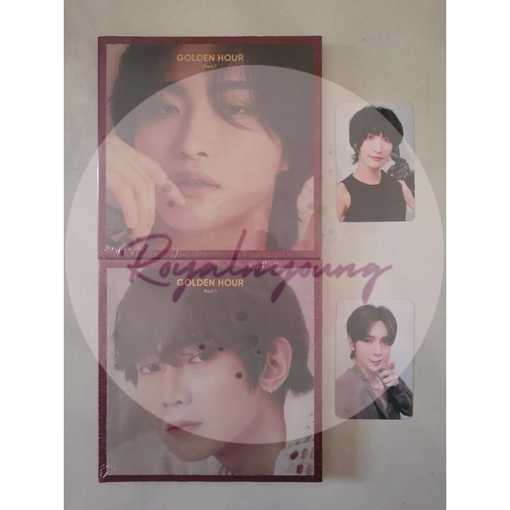 Album Digipack Digipak ATEEZ GOLDEN HOUR : Part.1 × Soundwave SW Seonghwa Yeosang