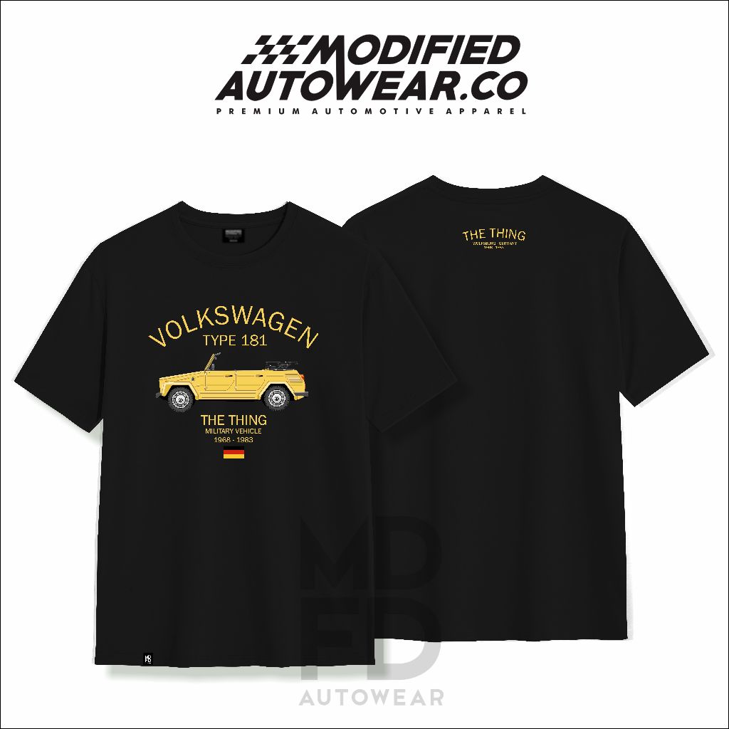 kaos vw safari type 181 modified autowear premium kaos lengan panjang kaos vw safari camat side