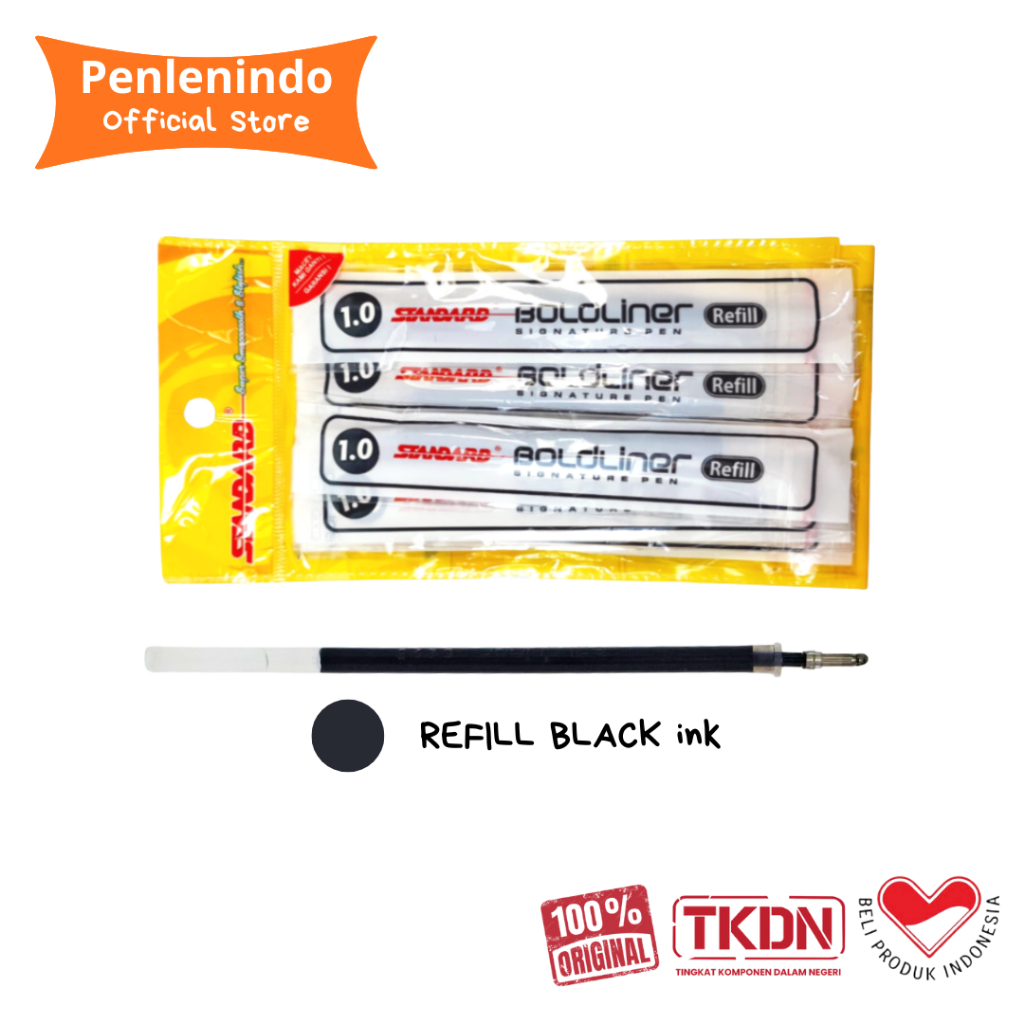 Standard -  Refill Pulpen Boldliner 1.0 ( Isi Pulpen / Pena / Ballpoint / Pen )