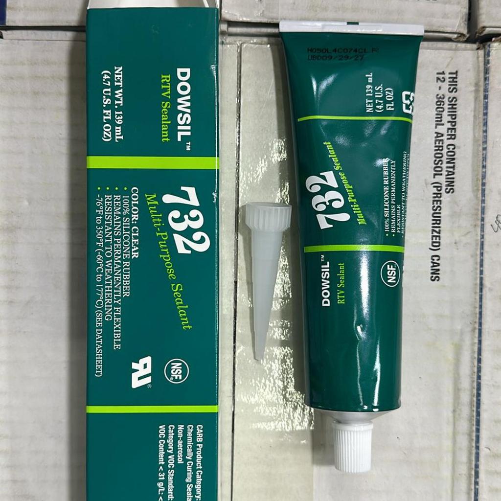 Dowsil 732 RTV Sealant Multi Purpose Sealant 732 Clear (139ML)