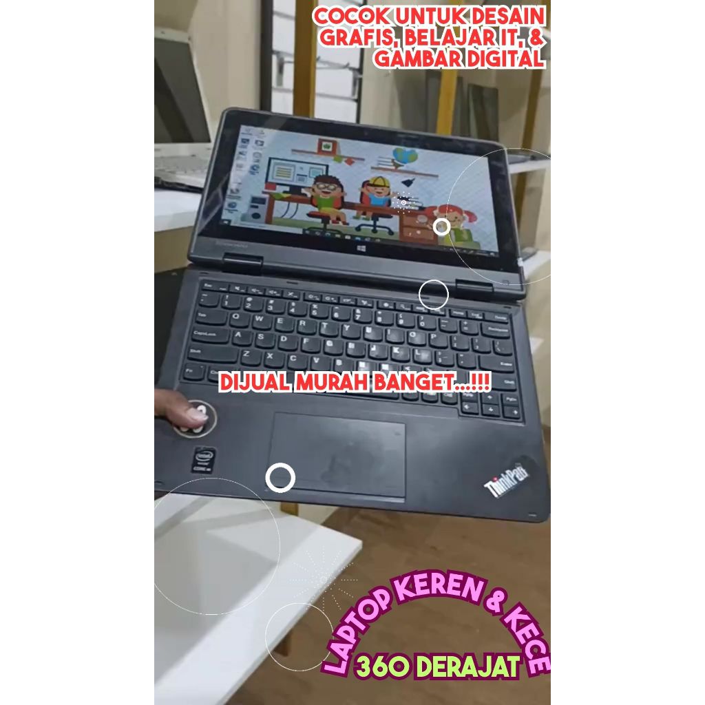 Lenovo ThinkPad 11e , Intel® Core™ M M-5Y10c  Laptop 29,5 cm (11.6")  HD 4 GB DDR3L-SDRAM  120 GB SS