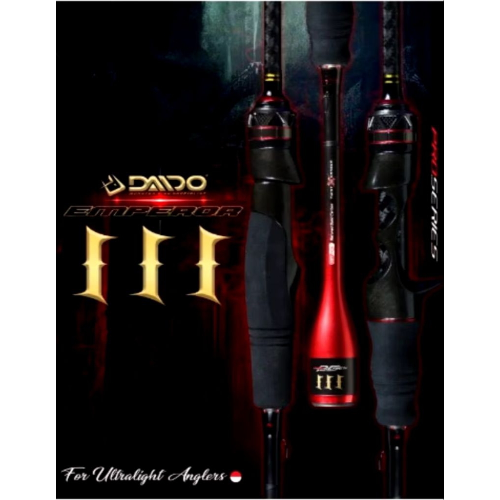 joran pancing UL Daido Emperor Pro lll