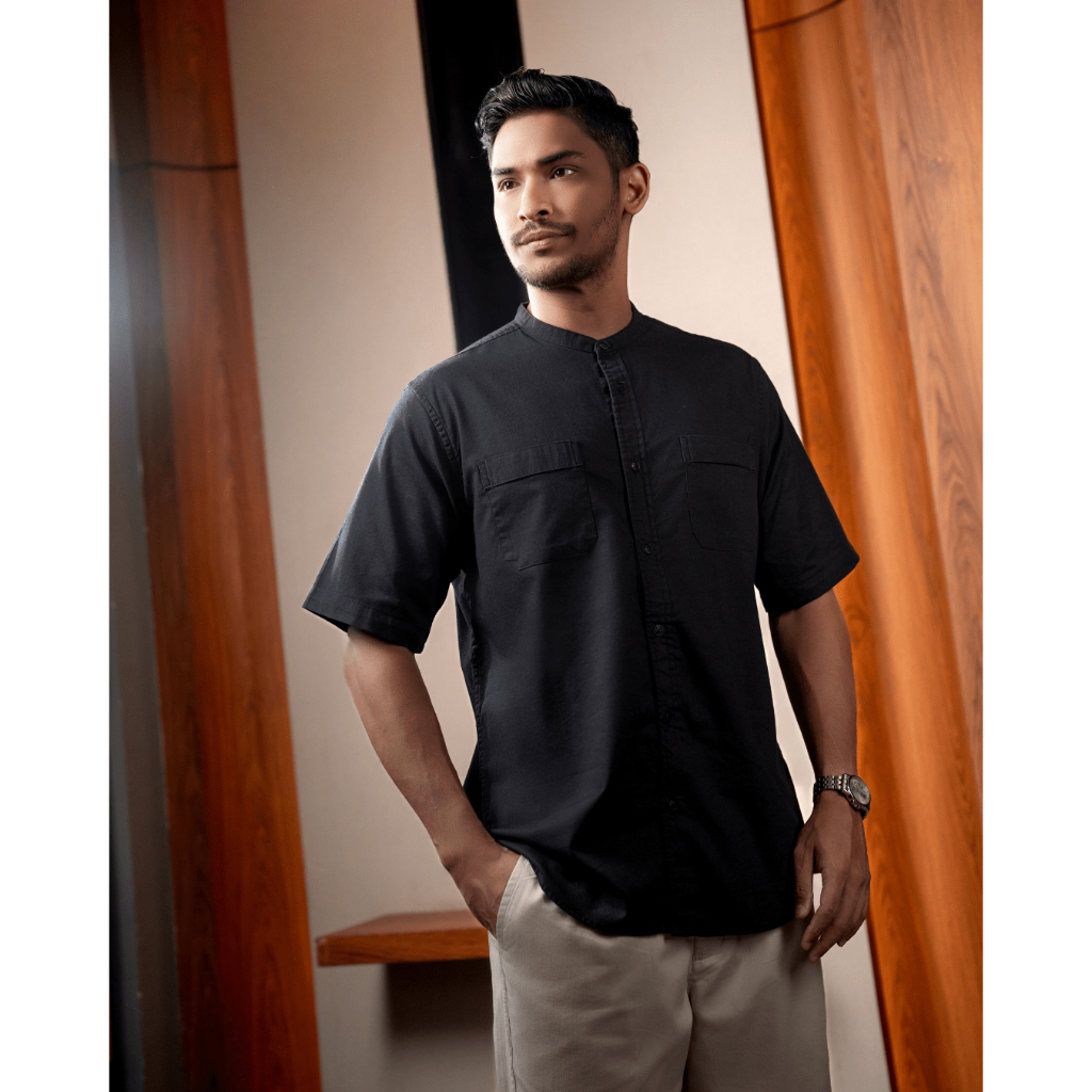 AS SAFWA Baju Kemeja Koko Kemko KM81 S/S - KAZMIR Lengan Pendek