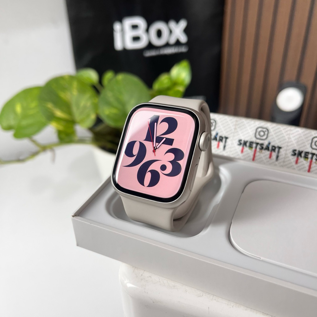 Apple Watch Series 7 41mm Starlight iBox iwatch