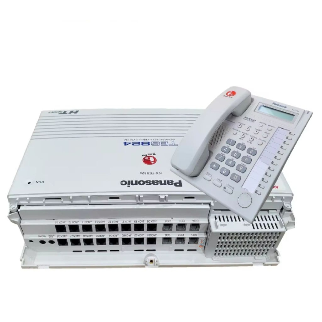 Paket Pabx Panasonic Kx tes kapasitas 6 line 16 extension