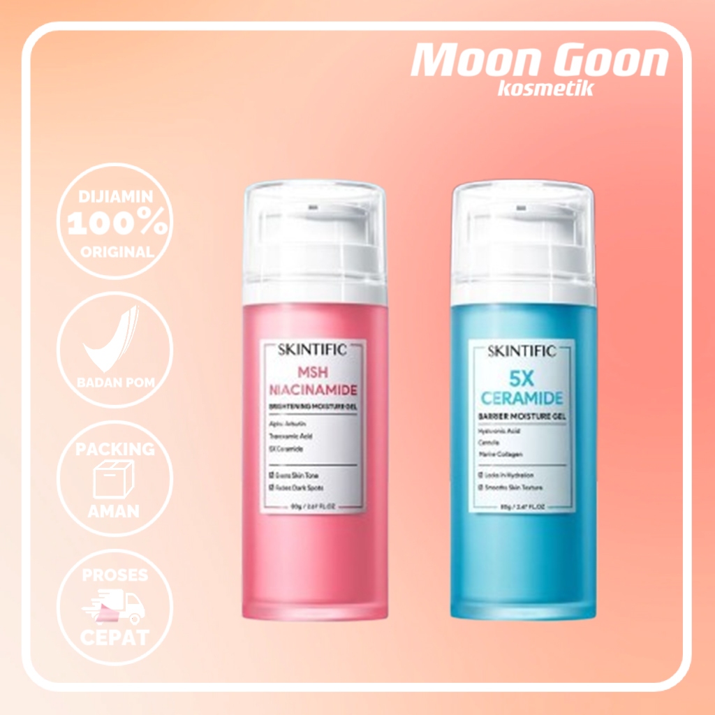 [SKINTIFIC CERTIFIED] Big Size 80g Moisturizer Mel _ Krim Wajah _ Moisturizer Mencerahkan _ Cream si