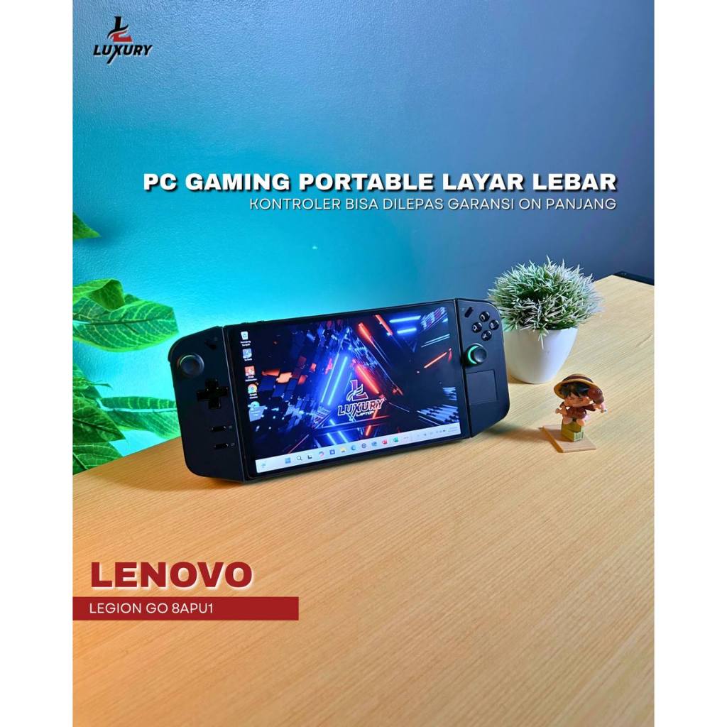 TABLET OR PC GAMING PORTABLE LEGION GO 8APU1 SOTRAGE RAM DDR5 7500MHZ GARANSI RESMI SECOND